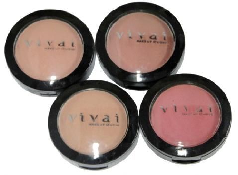 Blush com Pincel Vivai 3067