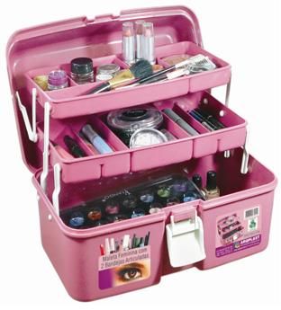 Maleta Multiuso feminina Pvc/Mfe