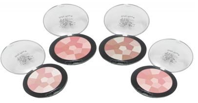 Pó Compacto Mosaico Ruby Rose HB5602B-4